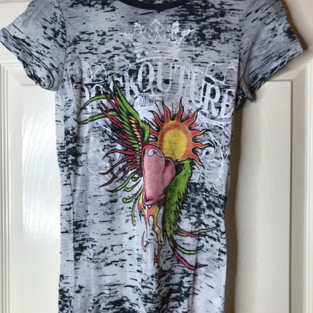 Rock Couture Burn Out T-Shirt